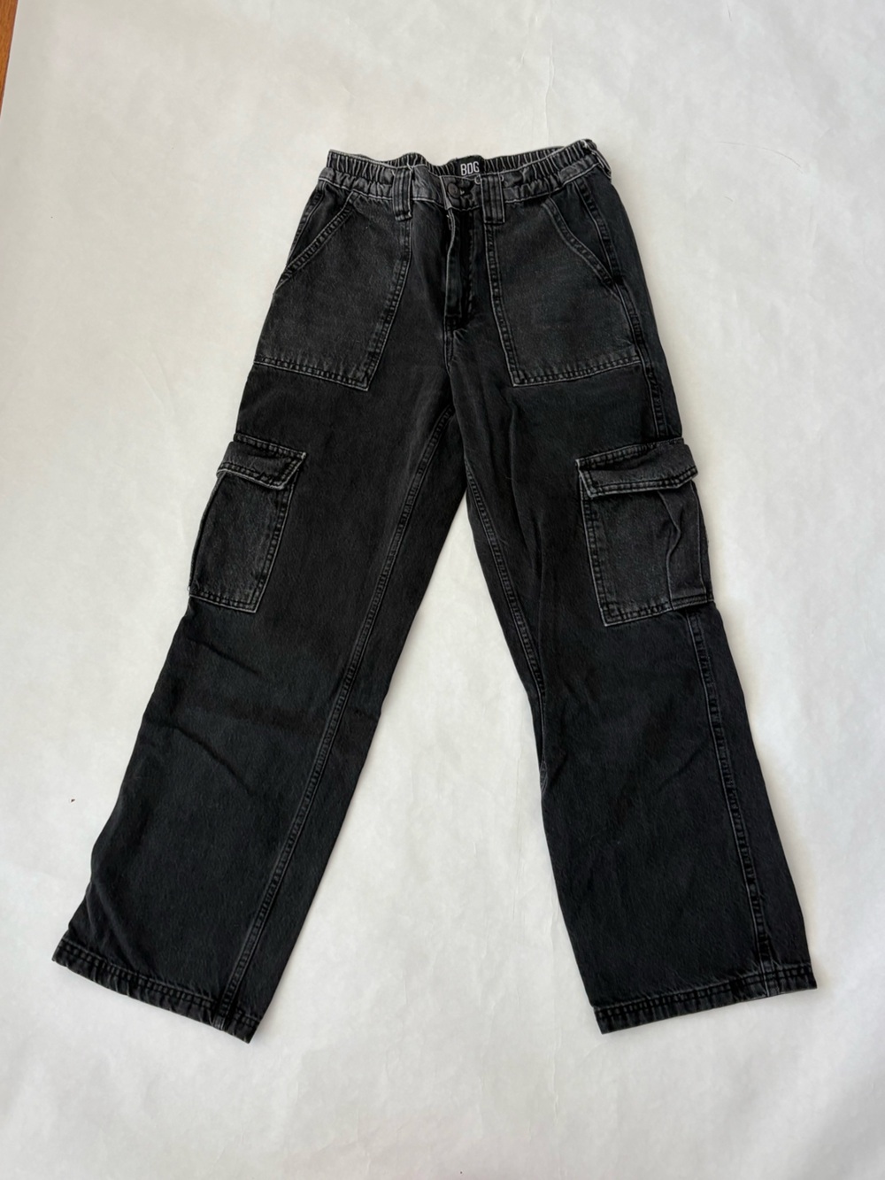 BDG Black Relaxed Cargo Jeans